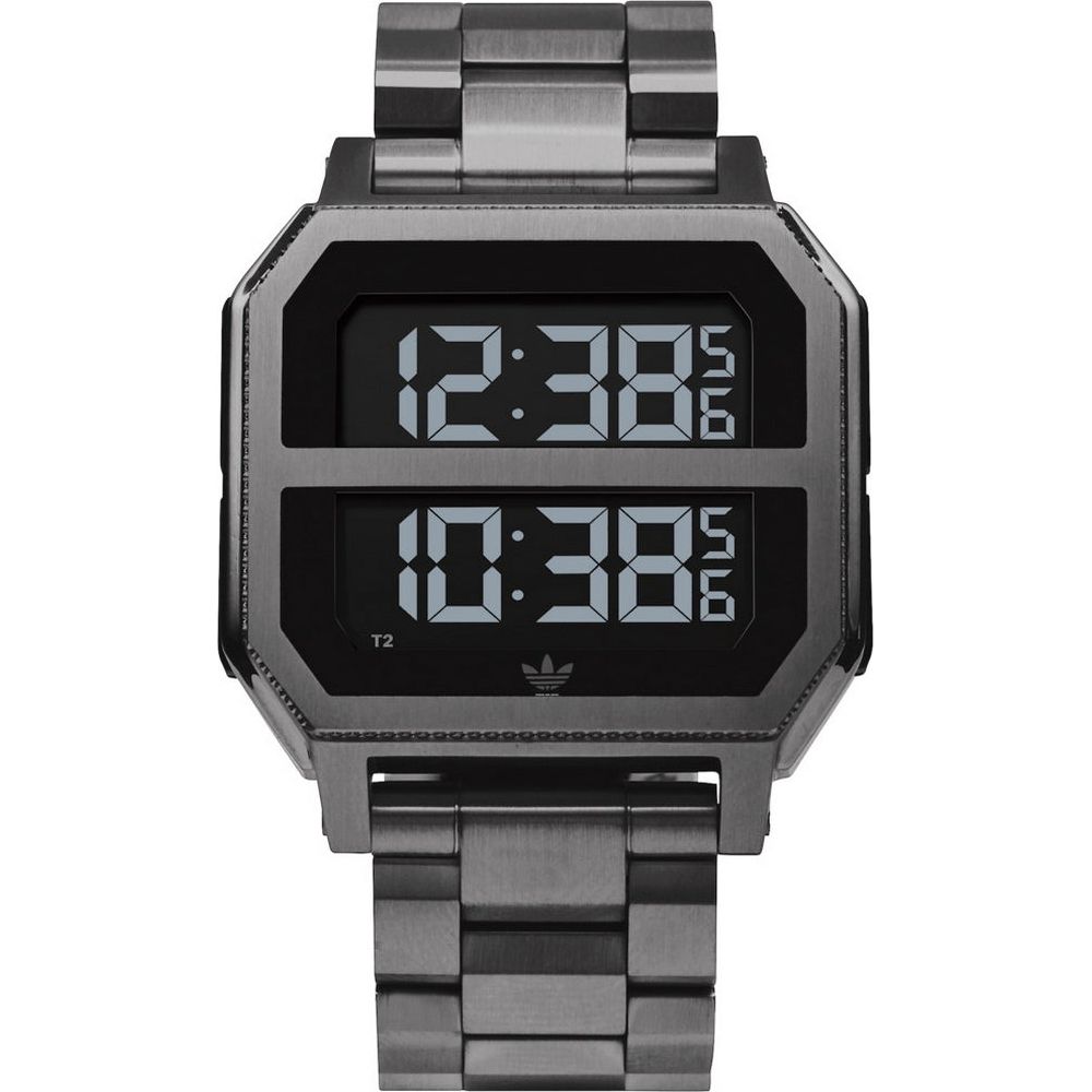 Adidas Men's Stainless Steel Watch - Model AD41, Black
