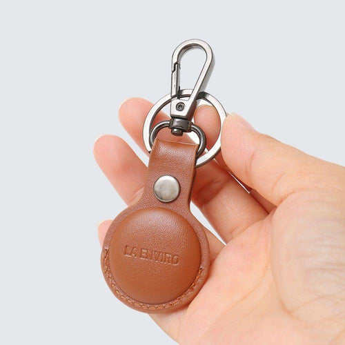 Load image into Gallery viewer, TILBA Airtag Keyring X 2 I Tan-2
