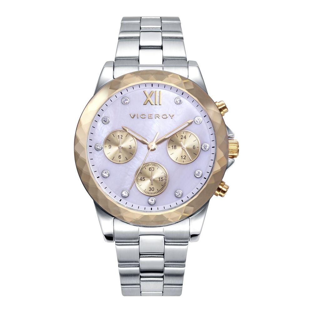 Viceroy Lady Quartz Chronograph Watch Mod. 401164-83 - Elegant Rose Gold Timepiece for Women