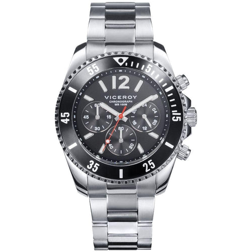 Load image into Gallery viewer, Viceroy Men&#39;s Black Dial Chronograph Quartz Watch Mod. 401225-55
