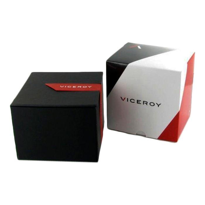 Viceroy Gent's Quartz Watch Mod. 401237-97 - Sleek Black - 10 ATM Water Resistant - Calendar - 42mm Case