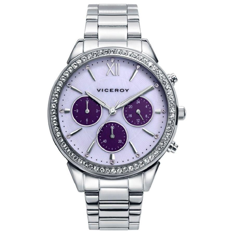 Viceroy Ladies Quartz Chronograph Watch Mod. 401262-03 - Elegant Rose Gold Timepiece for Women