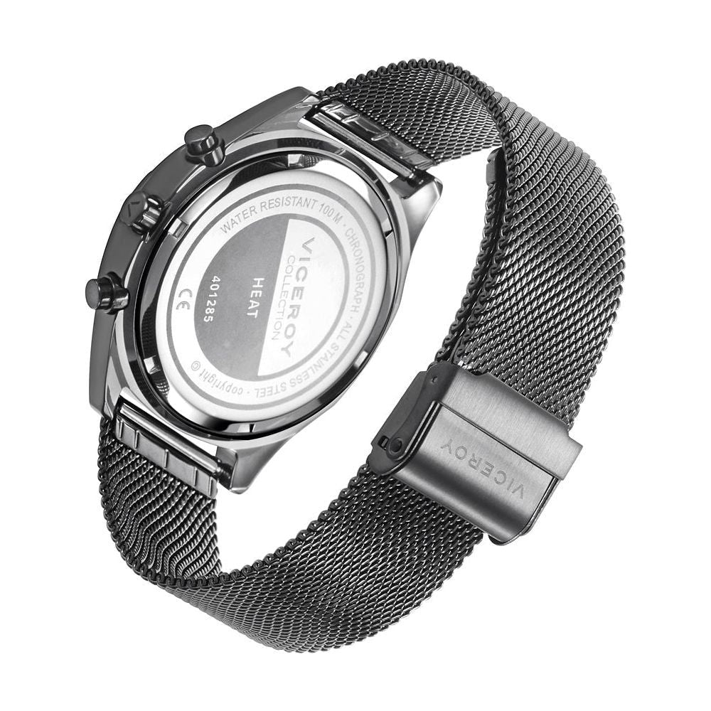 Viceroy Men's Quartz Chronograph Watch Mod. 401285-57 in Sleek Black