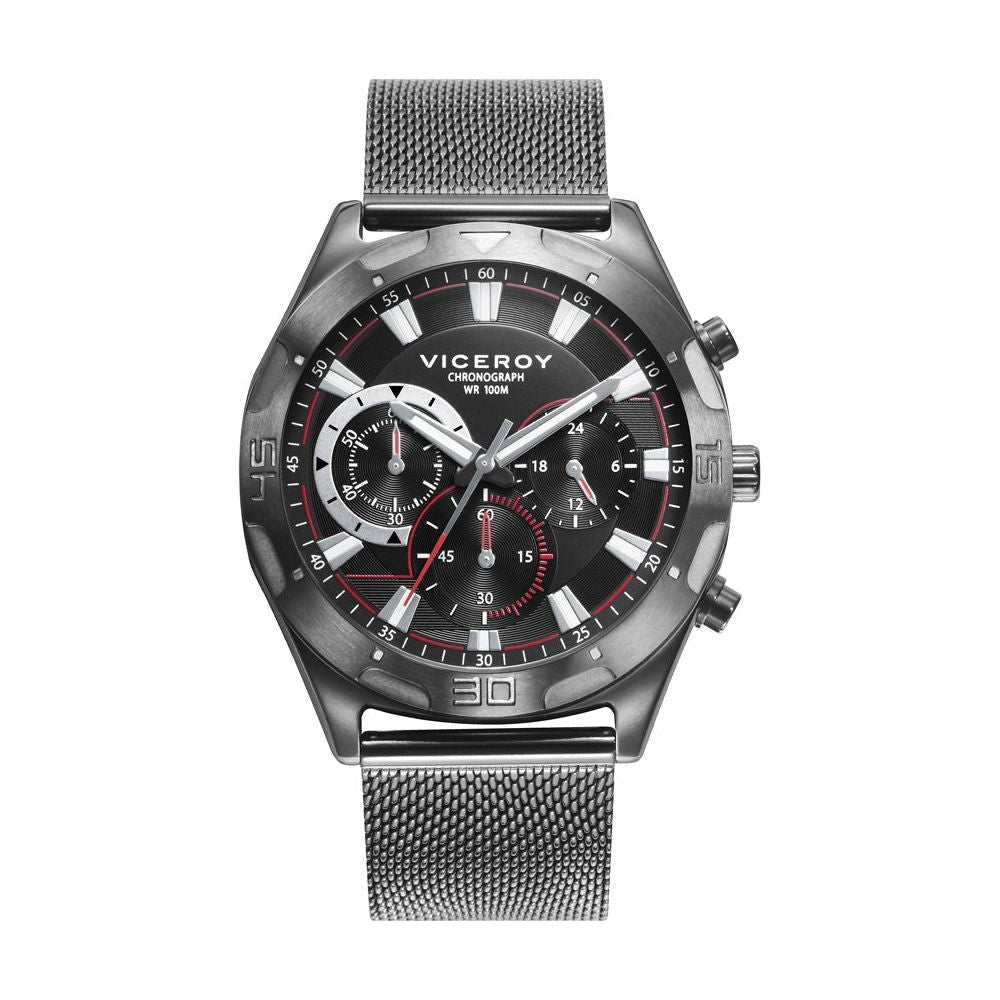 Viceroy Men's Quartz Chronograph Watch Mod. 401285-57 in Sleek Black