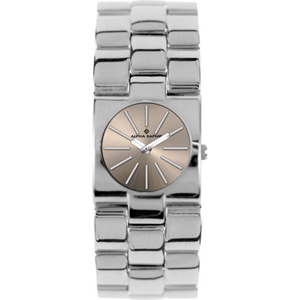 Alpha Saphir 271K Silver Steel Unisex Watch
