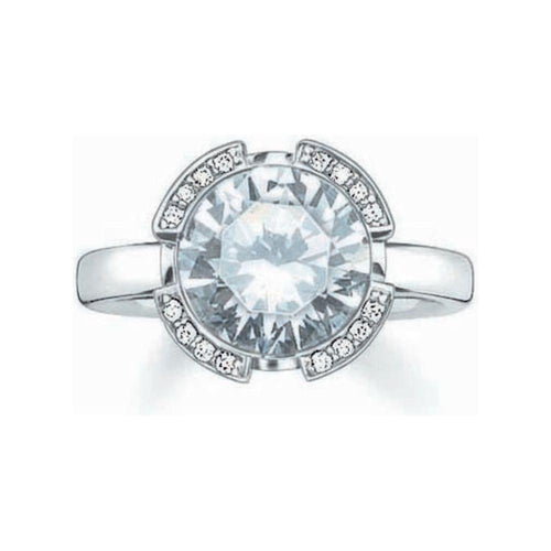 Load image into Gallery viewer, Ladies' Ring Thomas Sabo TR2038-051-14 (14) (12)-2
