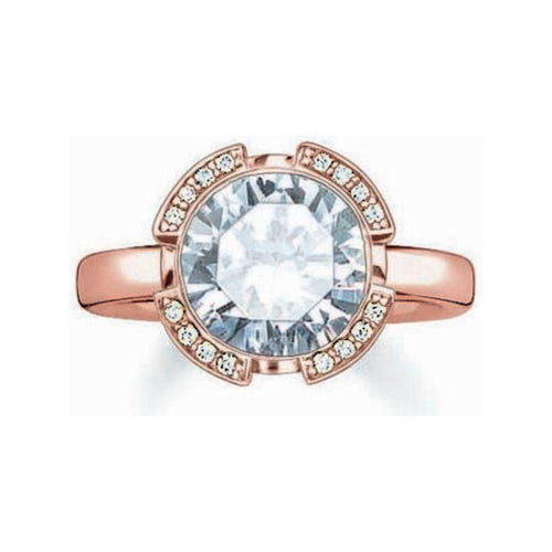Load image into Gallery viewer, Ladies' Ring Thomas Sabo TR2038-416-14-2
