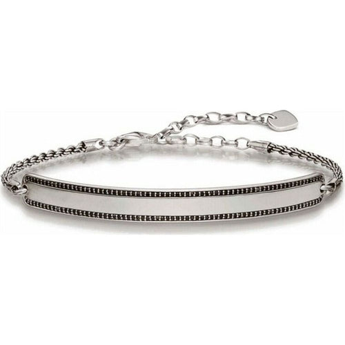 Load image into Gallery viewer, Unisex Bracelet Thomas Sabo LBA0009-643-11 Silver Black 19 cm 15-18 cm-0
