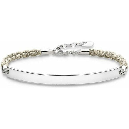 Load image into Gallery viewer, Ladies' Bracelet Thomas Sabo LBA0029-173-19 Silver White 15-18 cm 19,5 cm-0
