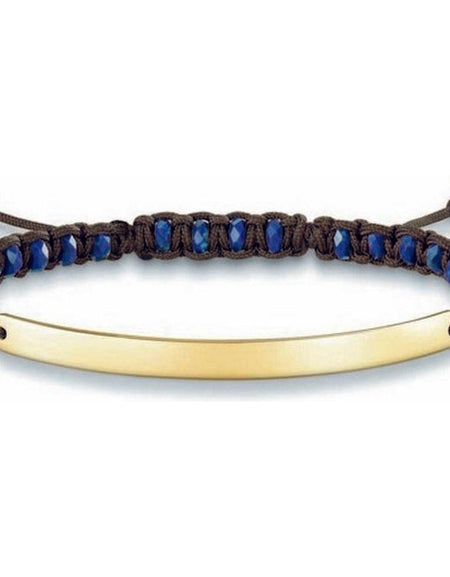 Ladies'Bracelet Thomas Sabo LBA0056-892-32-L19v Blue Golden Silver (16 - 19 cm)-0