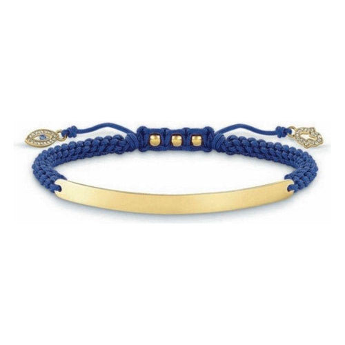 Load image into Gallery viewer, Ladies'Bracelet Thomas Sabo LBA0067-899-1 Blue Silver Golden (21 cm)-0

