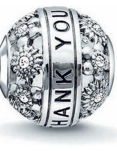 Ladies'Beads Thomas Sabo K0213-643-14 Silver (1 cm)-0