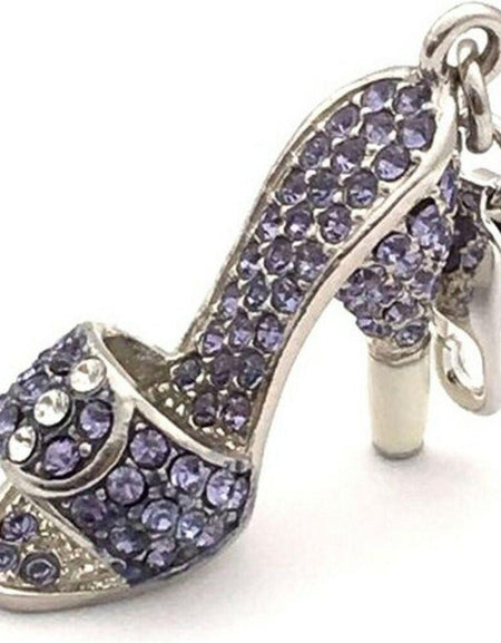 Woman's charm link Glamour GS1-19 (4 cm) Purple (4 cm)-0