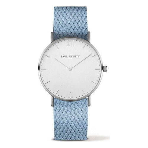 Load image into Gallery viewer, Paul Hewitt Unisex Quartz Watch PH-SA-S-ST-W-26M, Blue and White
