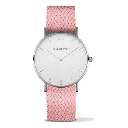 Load image into Gallery viewer, Paul Hewitt Unisex Quartz Watch PH-SA-S-ST-W-27M, Pink and White Dial, Ø 39mm
