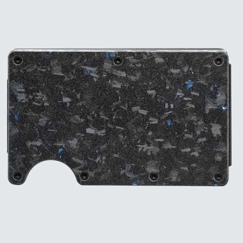 Load image into Gallery viewer, LORNE Forged Carbon Wallet I Matte Blue-2

