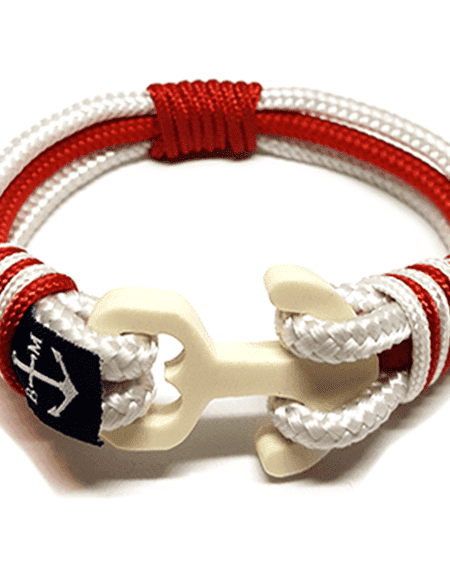 London Wood Anchor Nautical Bracelet-0