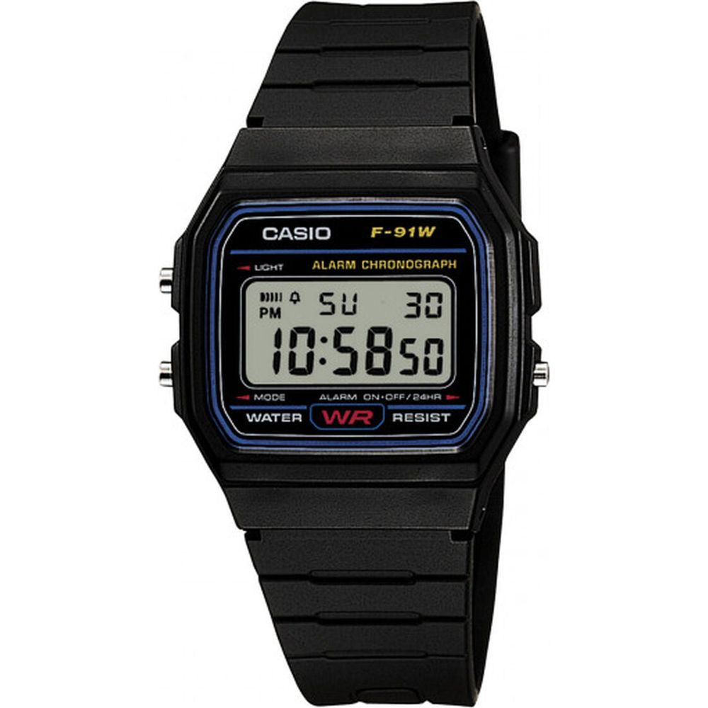 Men's Watch Casio F-91W-1YEG-0