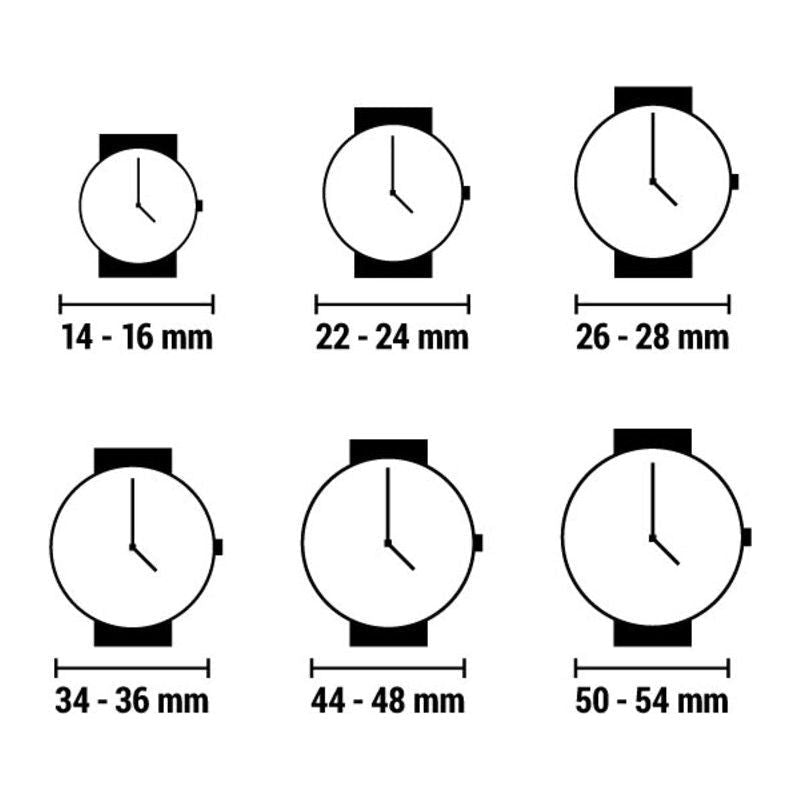 Komono KOM-W2030 Men's Golden Leather Watch Strap Replacement - Elegant Timepiece Enhancement