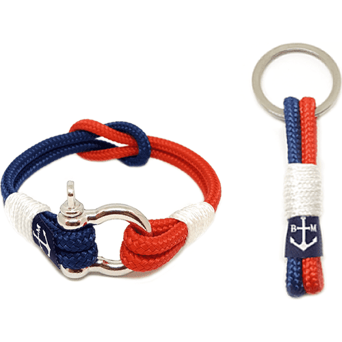 Load image into Gallery viewer, Garth Nautical Bracelet and Keychain-0
