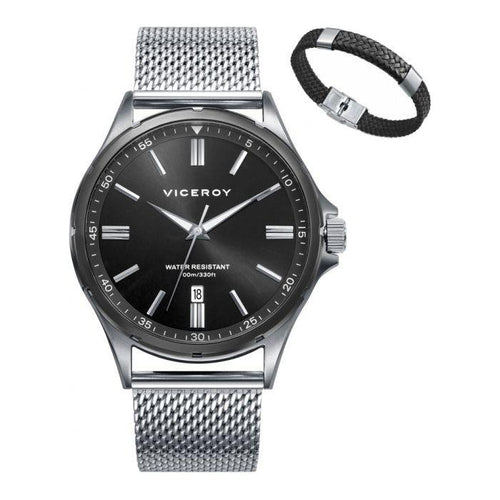 Load image into Gallery viewer, Viceroy Quartz Men&#39;s Watch Mod. 471293-57 - Sleek Black Dial, 10 ATM Water Resistance
