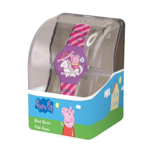 Load image into Gallery viewer, Bringing together fun and functionality, Peppa Pig Kid Watch Mod. 482608 in Vibrant Pink Plastic - For Baby Girls ⌚
