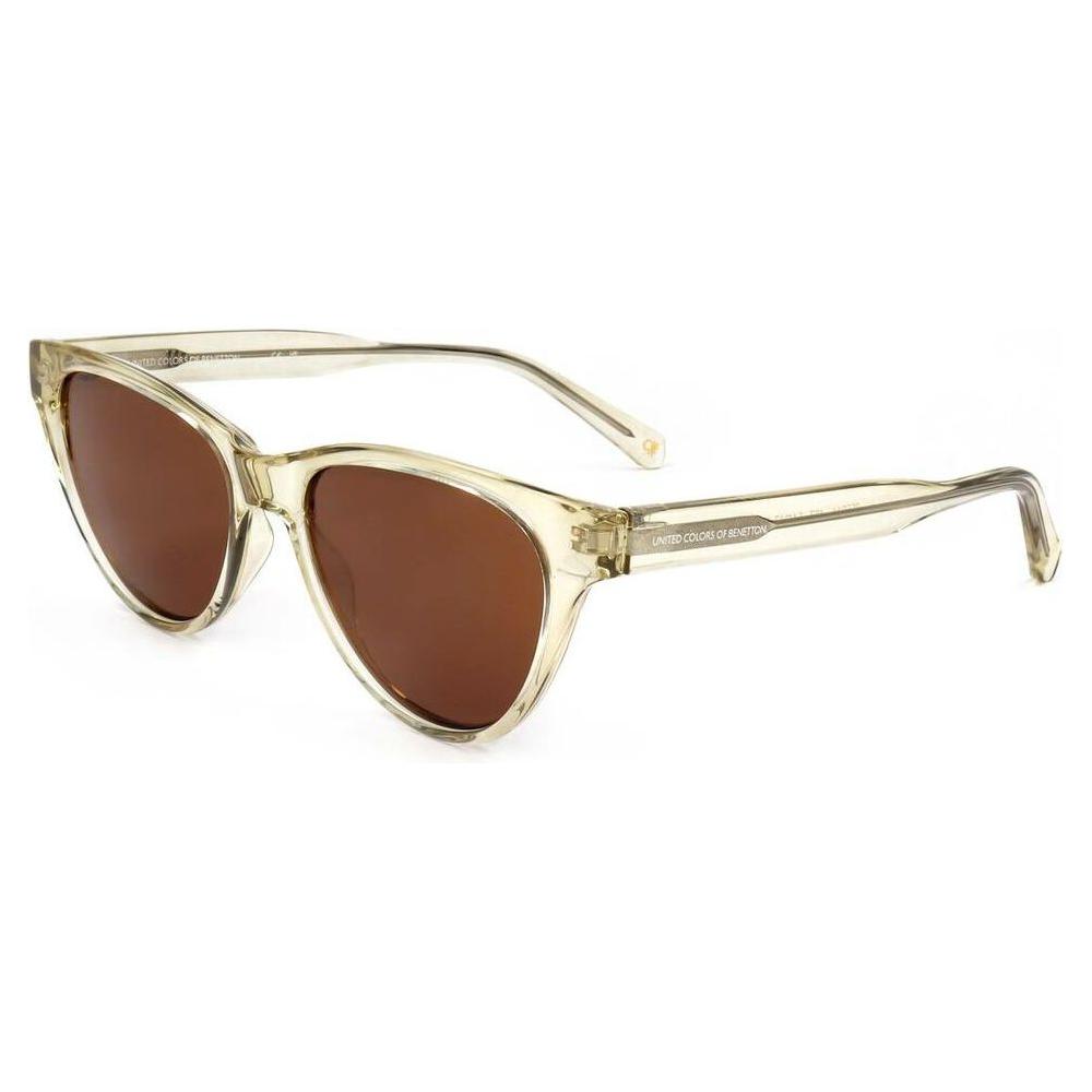 Ladies' Sunglasses Benetton Yellow ø 54 mm-2