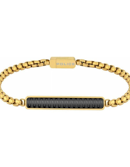 Ladies'Bracelet Police PJ26474BSG-02 Golden Stainless steel 200 mm-0