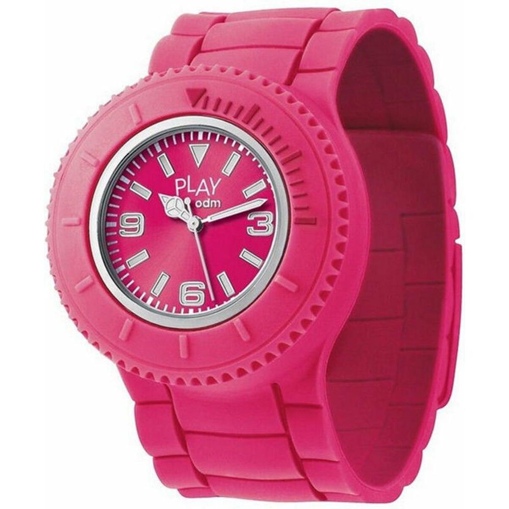 ODM Ladies' Watch PP001-03 Pink Silicone Strap Replacement for Ø 45mm Stainless Steel Case