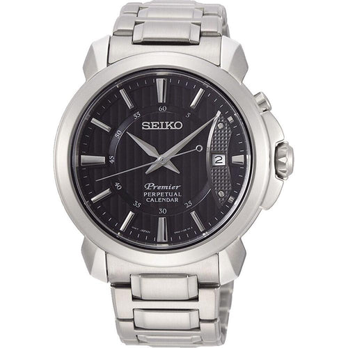 Load image into Gallery viewer, Seiko Unisex SNQ159P1 Wristwatch - Stainless Steel Grey Grey White Sapphire Quartz 10 atm
