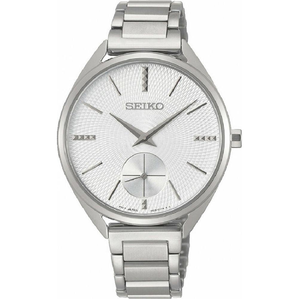 Seiko Ladies' Stainless Steel Quartz Wristwatch SRKZ53P1 - Grey