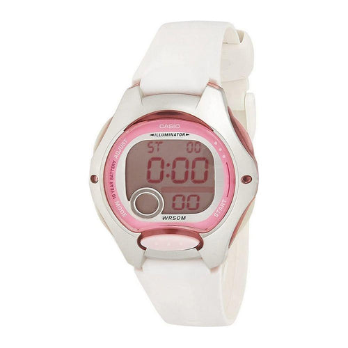Load image into Gallery viewer, Casio Women&#39;s Fashionably Timeless White Resin Watch - Model XYZ123 - Elegant and Versatile
