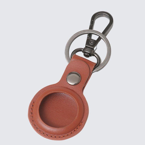 Load image into Gallery viewer, TILBA Airtag Keyring X 2 I Tan-3
