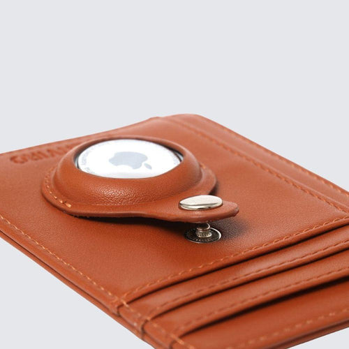 Load image into Gallery viewer, BRADDON Airtag Card Holder I Tan-2
