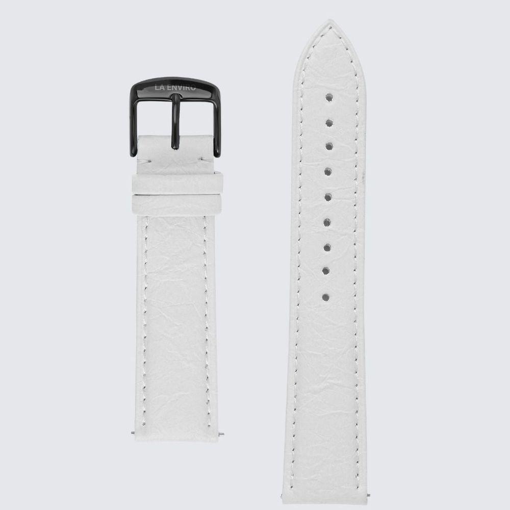 White Pineapple Leather Watch Strap | 20MM-3