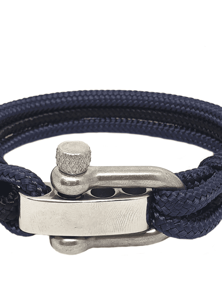 Adjustable Shackle Wilde Nautical Bracelet-0