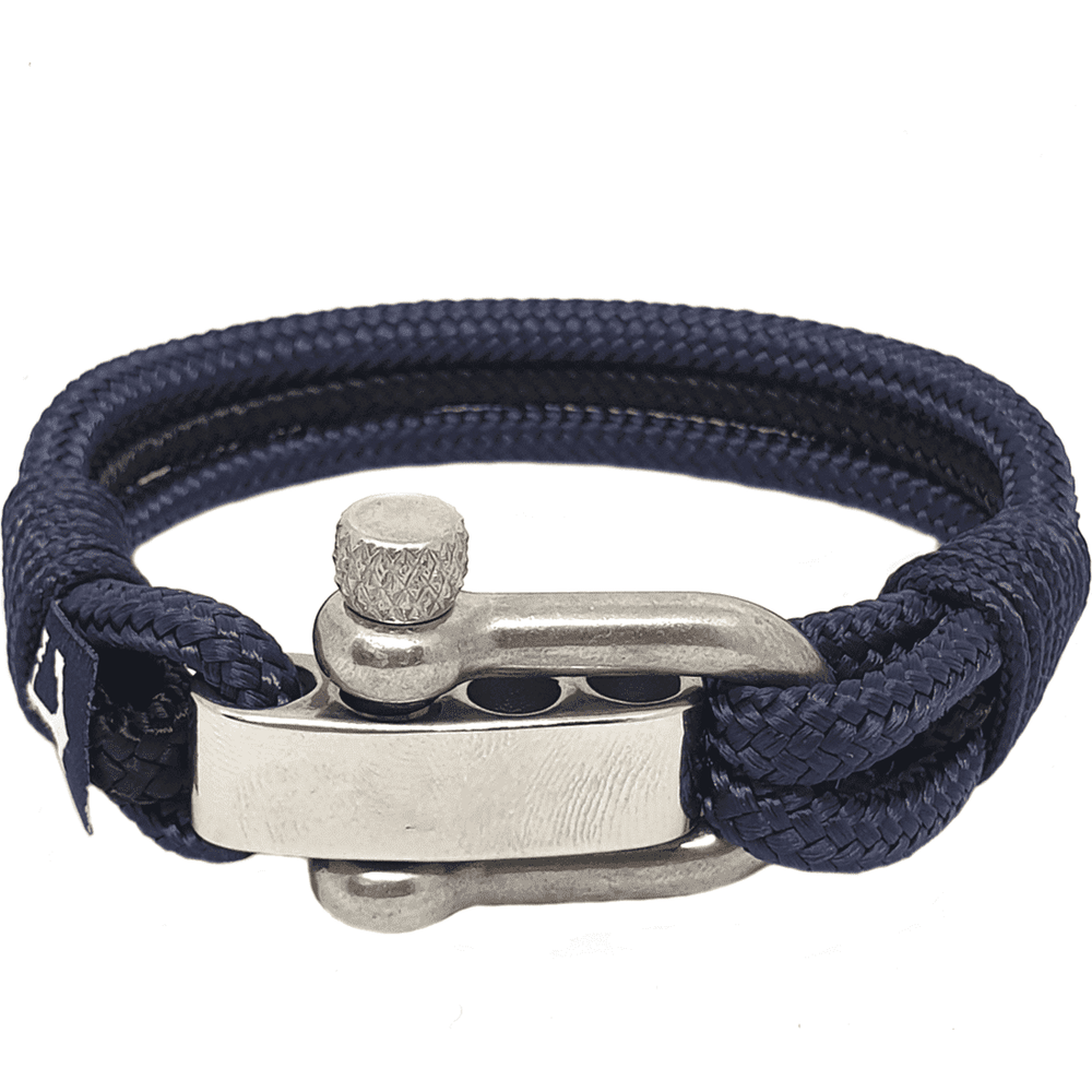 Adjustable Shackle Wilde Nautical Bracelet-0