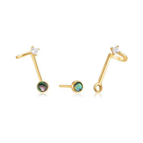 Load image into Gallery viewer, Ladies' Earrings Ania Haie E027-03G Sterling silver 2 cm-0
