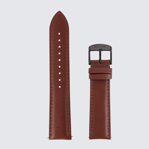 Load image into Gallery viewer, Brown Vegan Leather  Strap | 20MM-1
