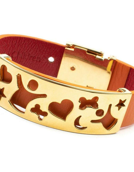 Ladies'Bracelet Folli Follie 1B8T081YRO (7 cm)-0