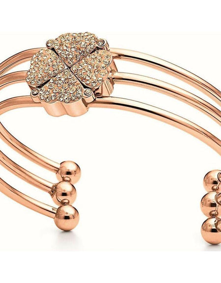 Ladies'Bracelet Folli Follie 3B0T041R Rose gold Steel (16 cm)-1