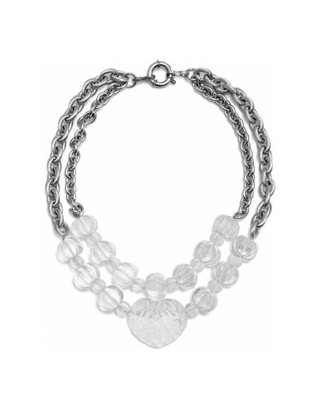 Ladies'Necklace Folli Follie 4N0T071C (38 cm)-0
