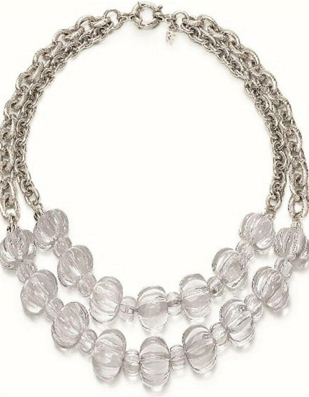 Ladies'Necklace Folli Follie 4N0T072C (30 cm)-0