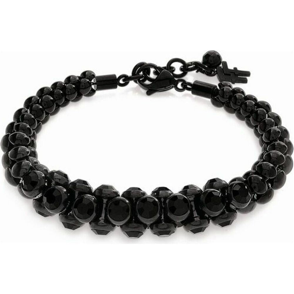 Bracelet Folli Follie 3B1T021KK Black Steel (17 cm)-0