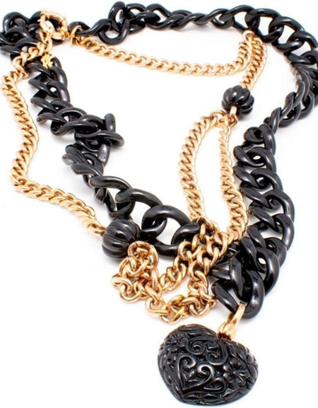 Ladies'Necklace Folli Follie 4N0T096RK (35 cm)-0