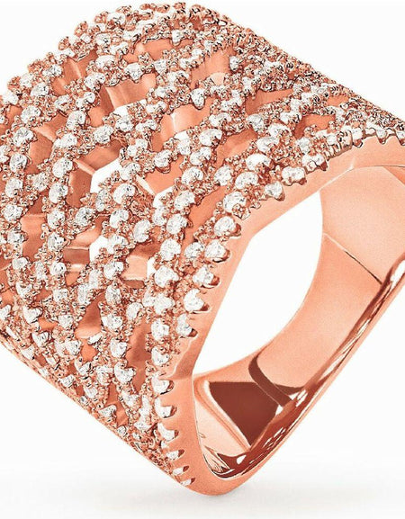 Ladies' Ring Folli Follie 3R17S006RC-0