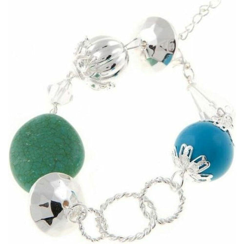 Load image into Gallery viewer, Ladies&#39;Bracelet Cristian Lay 436210 (23 cm) | Blue Green Steel Silver (23 cm)-0
