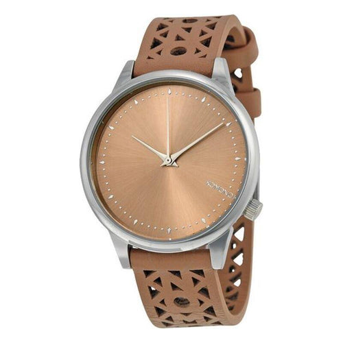 Load image into Gallery viewer, Komono KOM-W2650 Women&#39;s Brown Leather Strap Replacement for Quartz Watch (Ø 36 mm)
