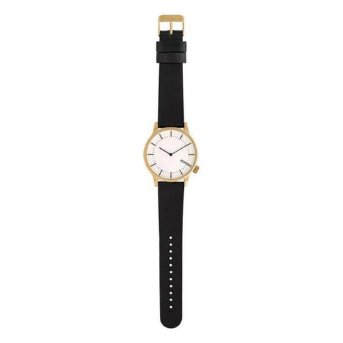 Load image into Gallery viewer, Elegant White Leather Watch Strap Replacement for Women - Timeless Style and Comfort
