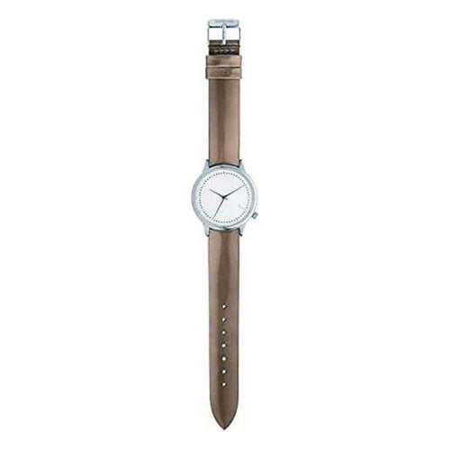 Load image into Gallery viewer, Komono KOM-W2857 Women&#39;s White Leather Watch Strap - Elegant Replacement Band for Timeless Style
